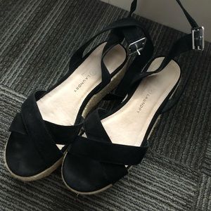 Chinese laundry Black espadrilles